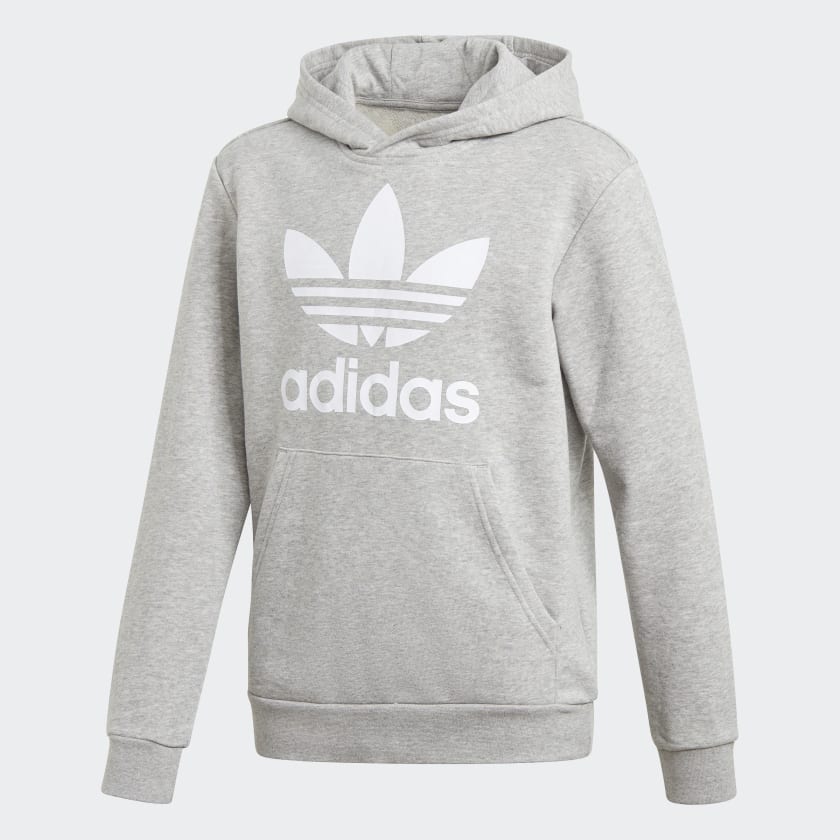 Trefoil_Hoodie_Szary_GE1979_01_laydown